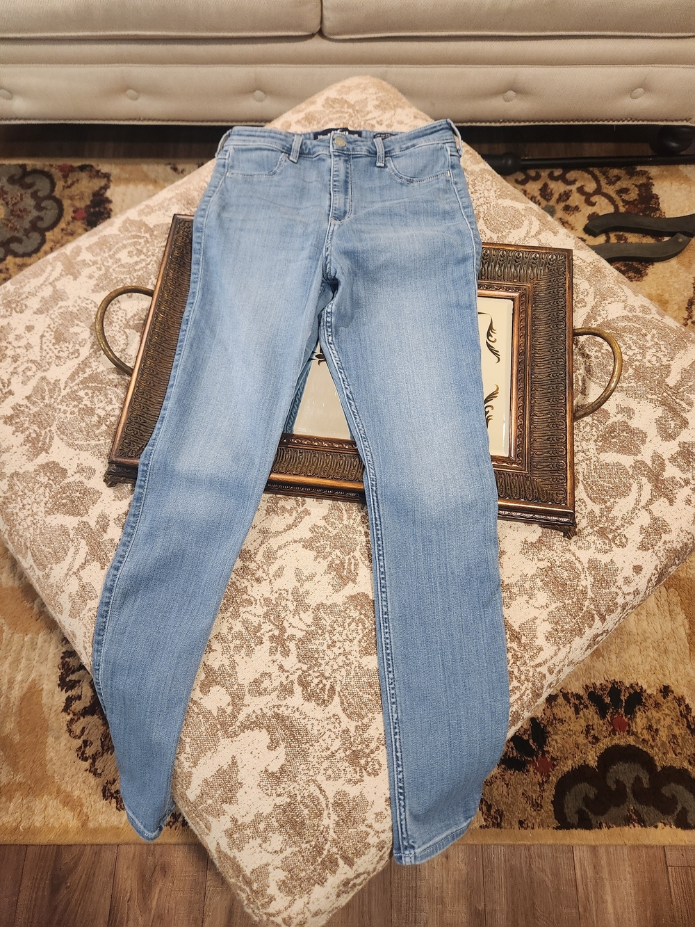 Hollister Light Wash Women's Skinny Jeans